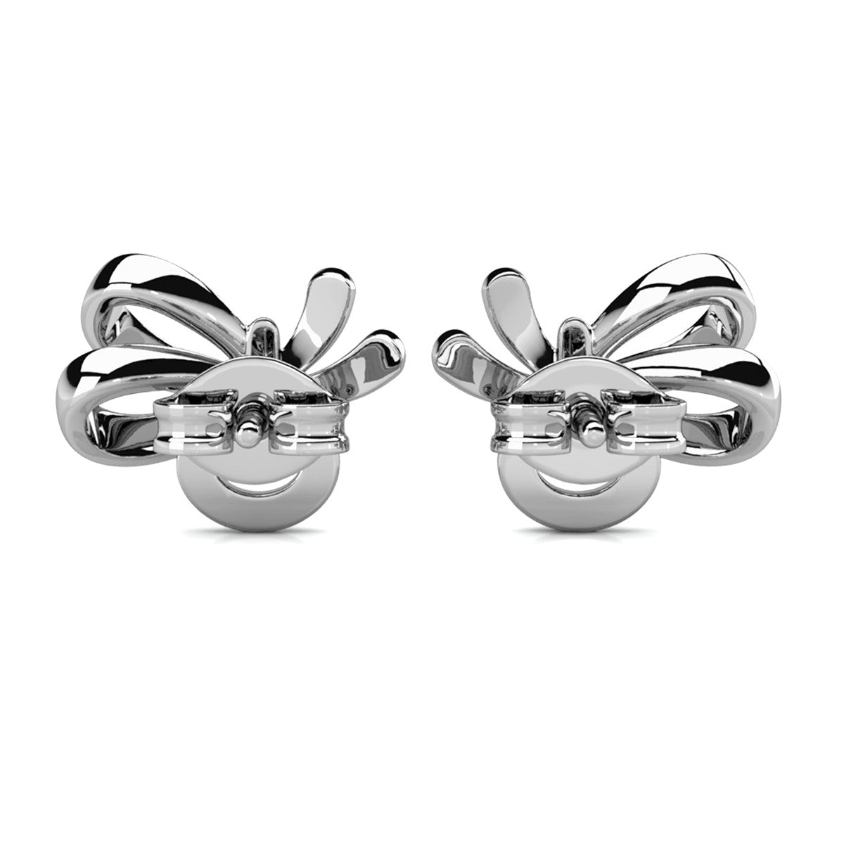 Chaussette secrète de Noël avec 3 paires de boucles d'oreilles en cristaux autrichiens