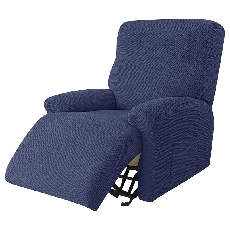 Housse de Fauteuil Élégante avec Poches Pratiques
