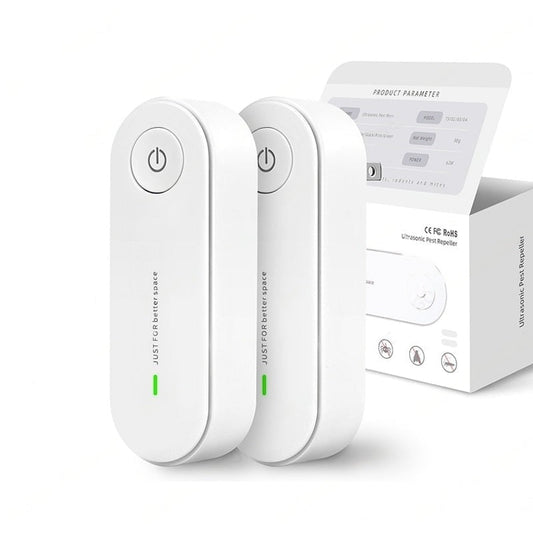 UltraBuzz - Duo de Répulsifs Ultrasoniques Anti-Moustiques