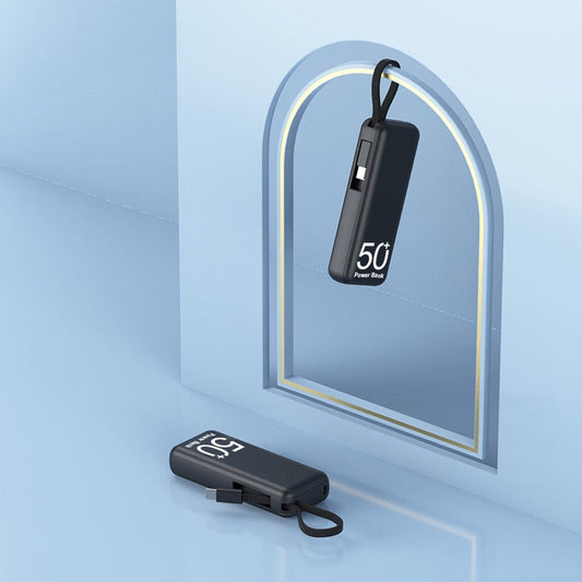 Batterie Externe Mini 5000mAh - Rechargez en Déplacement