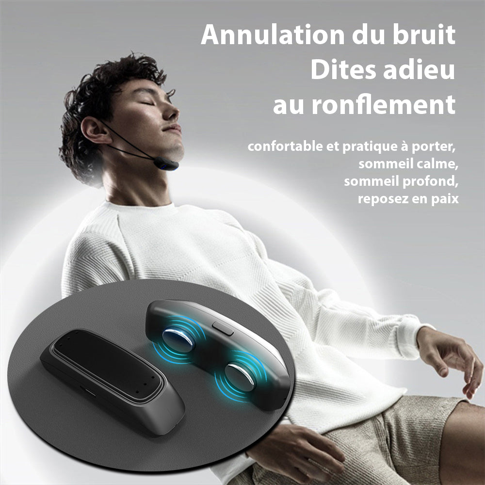 Dispositif Anti-Ronflement Intelligent avec Technologie de Conduction Osseuse