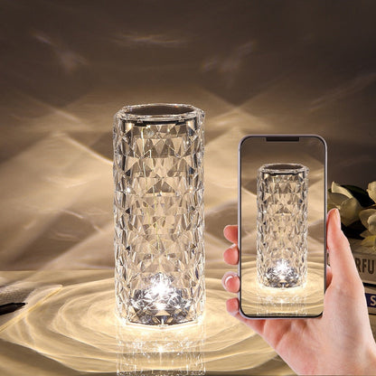 Lampe USB Cristal MAGIQUE : Éclairez votre espace avec élégance et magie !