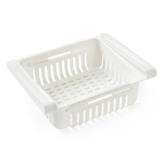 Paniers de Rangement Extensibles pour Réfrigérateur - Lot de 2