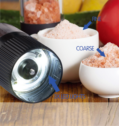 Moulin à Poivre et Sel Électrique Pratique et Élégant