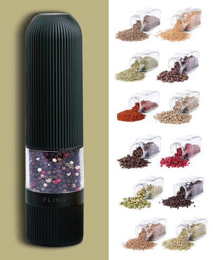 Moulin à Poivre et Sel Électrique Pratique et Élégant
