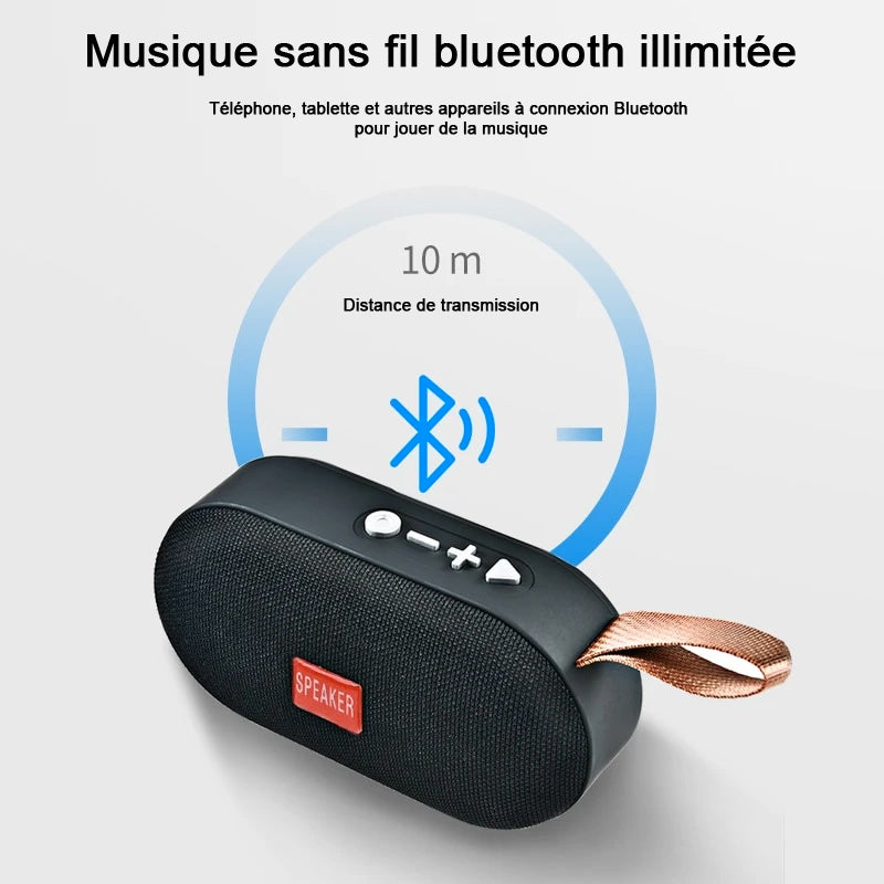 Enceinte Bluetooth Stéréo 3D Surround - Vivez une immersion audio totale !