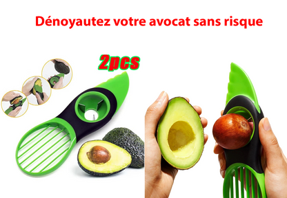 Set Trancheur et Dénoyauteur d'Avocat avec Livraison Gratuite