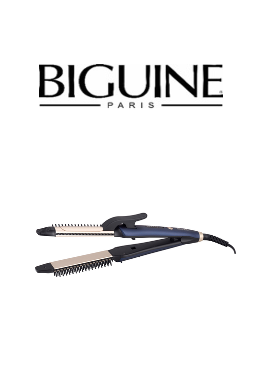 Lisseur à cheveux premium BIGUINE PARIS avec écran LED tactile