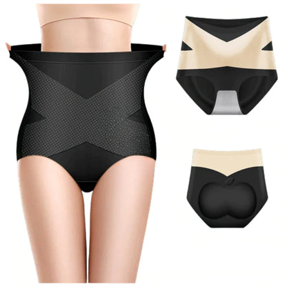 Culottes Gainantes en Soie Glacée - Lot de 2 pour un Confort Élégant