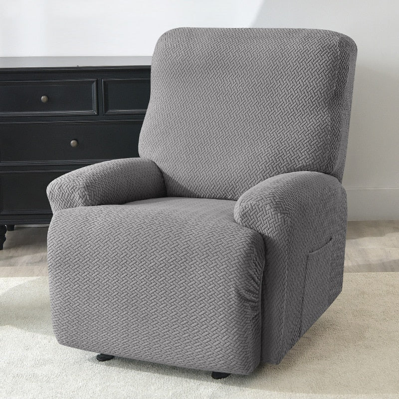 Housse de Fauteuil Élégante avec Poches Pratiques