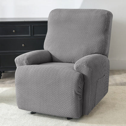 Housse de Fauteuil Élégante avec Poches Pratiques