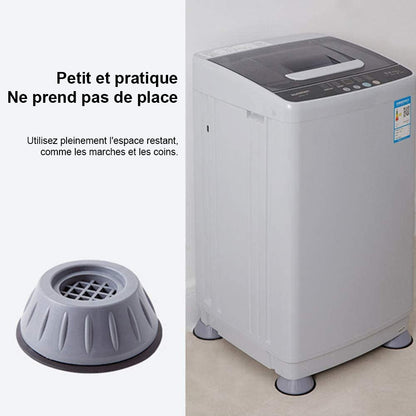 Patins anti-vibration en caoutchouc pour machine à laver - Pack de 4
