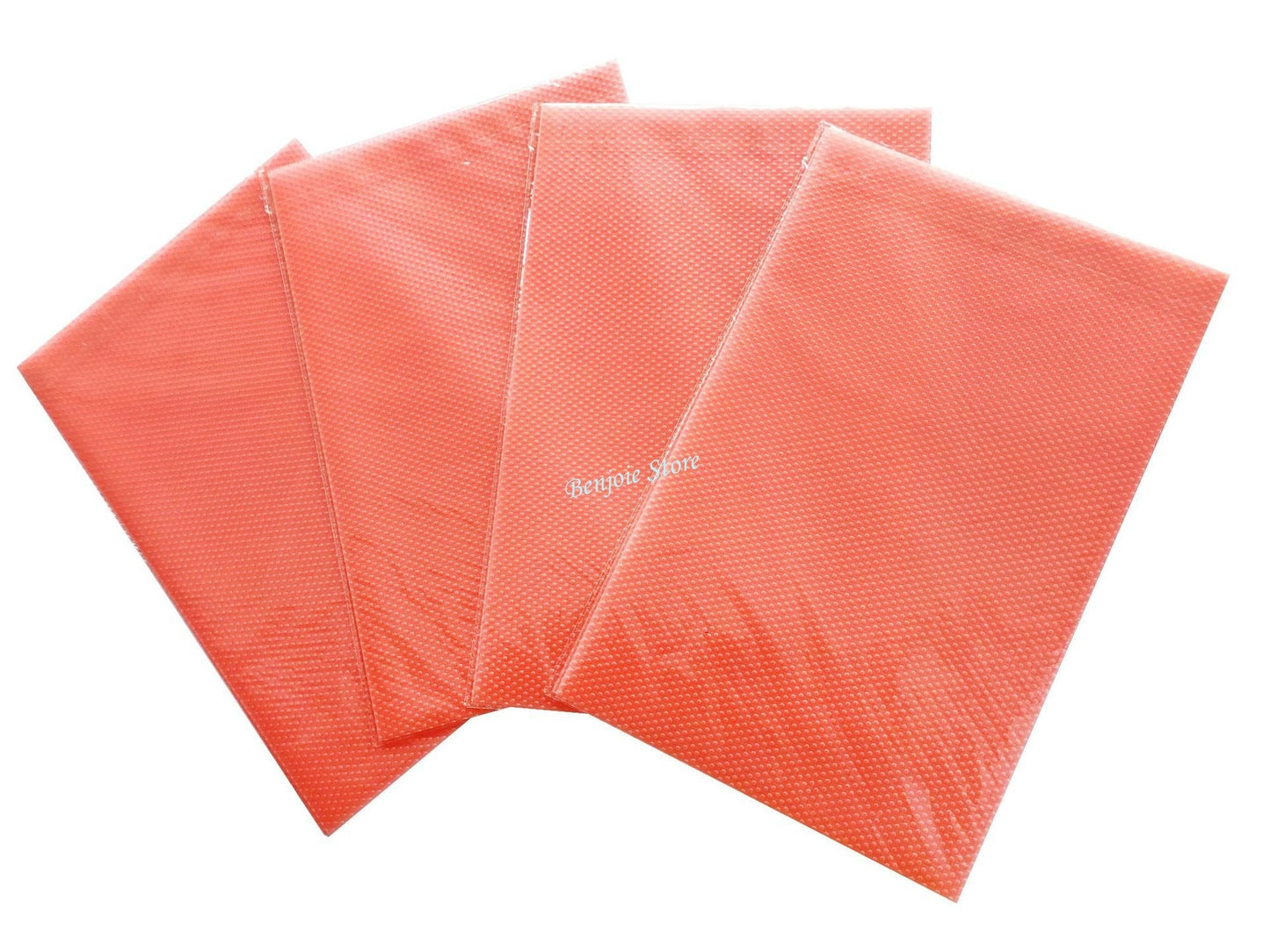 Ensemble de 4 tapis antibactériens et imperméables pour réfrigérateur