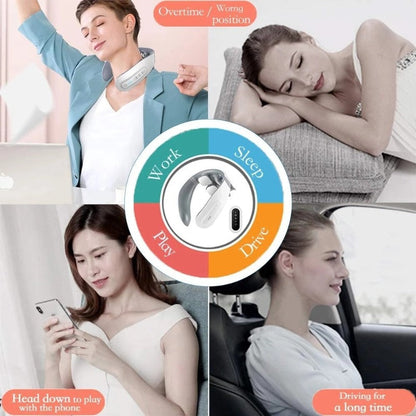 Masseur de cou chauffant électrique intelligent avec 6 modes de massage