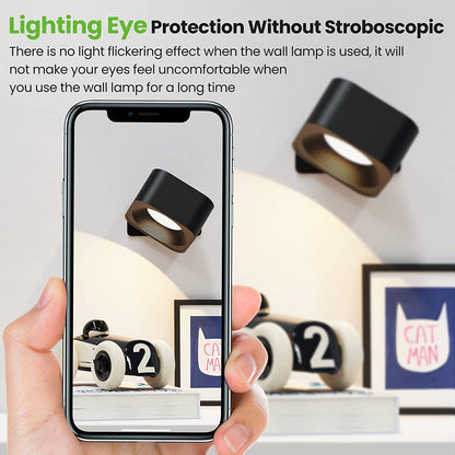 Mini Projecteur LED 180° - Sans Fil et Magnétique