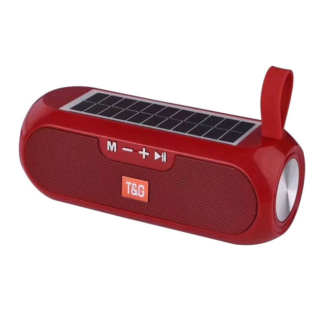 Enceinte Bluetooth Solaire 360° - Son Enveloppant pour Vos Aventures!