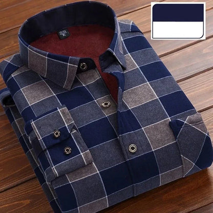 Chemise Vintage à Carreaux - Épaisse et Chic