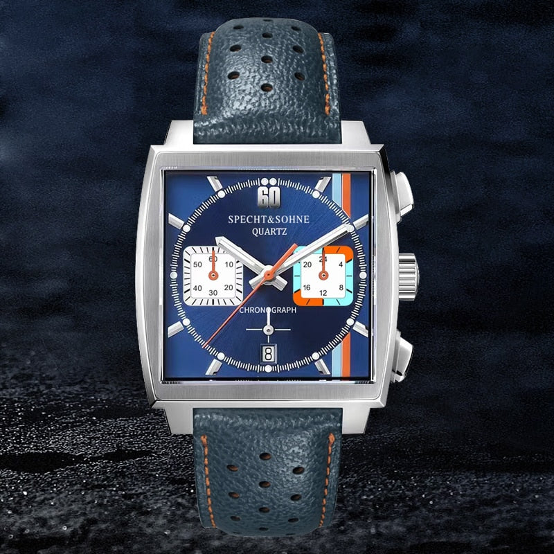 Montre de luxe à quartz pour homme : Élégance et performance réunies