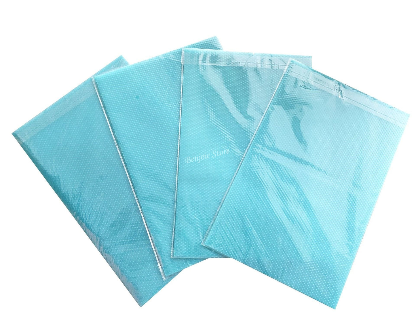 Ensemble de 4 tapis antibactériens et imperméables pour réfrigérateur