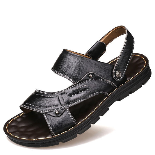 Sandales en cuir léger Rick pour homme - Élégance estivale assurée