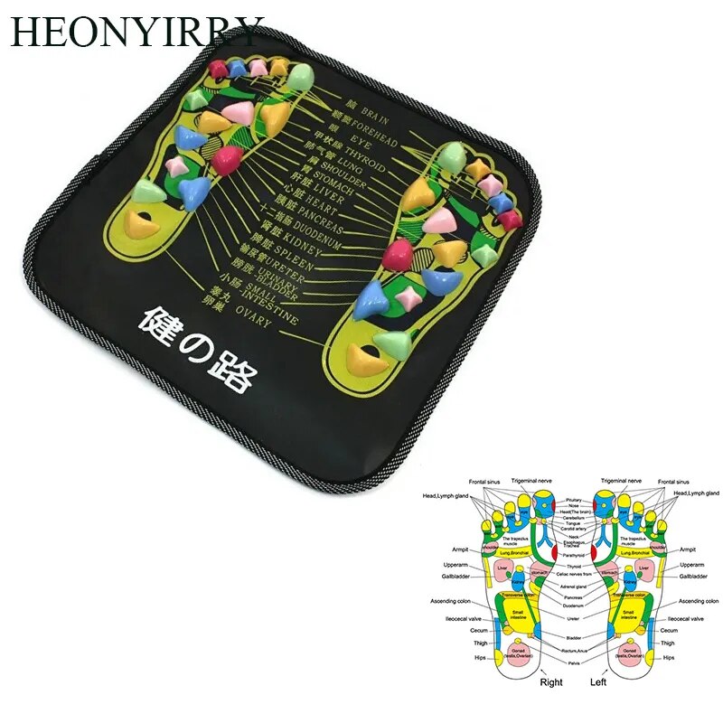 Acupression Relaxante Portable pour un Bien-être des Pieds