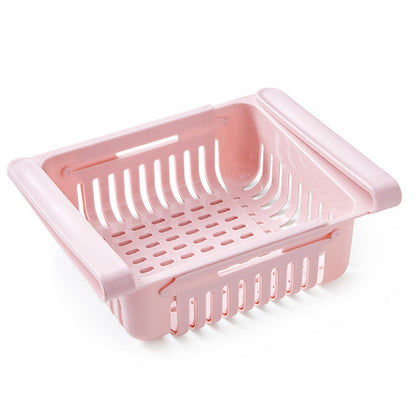 Paniers de Rangement Extensibles pour Réfrigérateur - Lot de 2