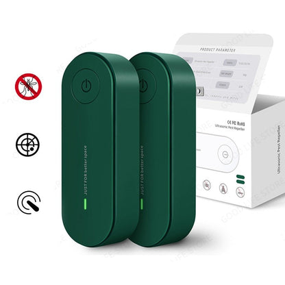 UltraBuzz - Duo de Répulsifs Ultrasoniques Anti-Moustiques