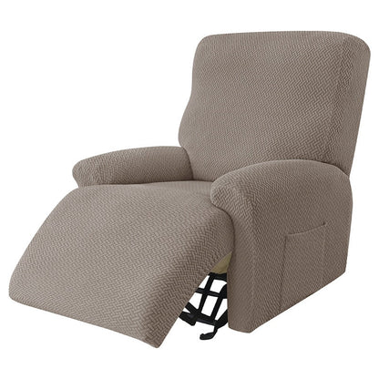 Housse de Fauteuil Élégante avec Poches Pratiques