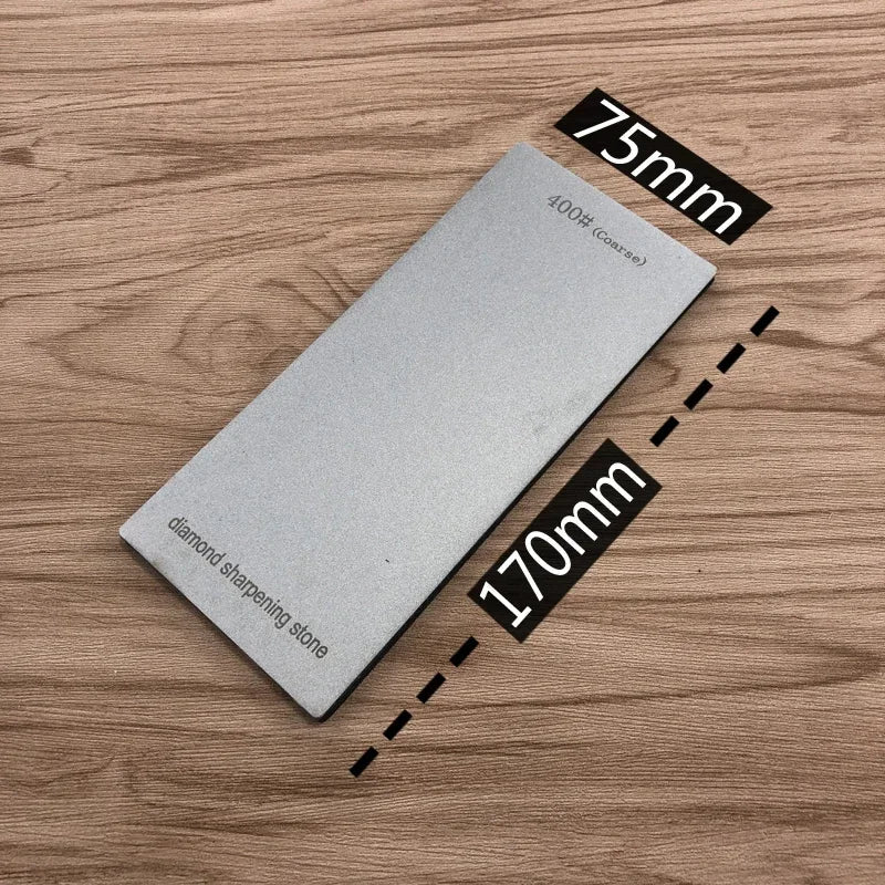 Pierre à Aiguiser avec Éclat de Diamant - Affûtage Rapide et Précis