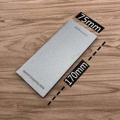 Pierre à Aiguiser avec Éclat de Diamant - Affûtage Rapide et Précis