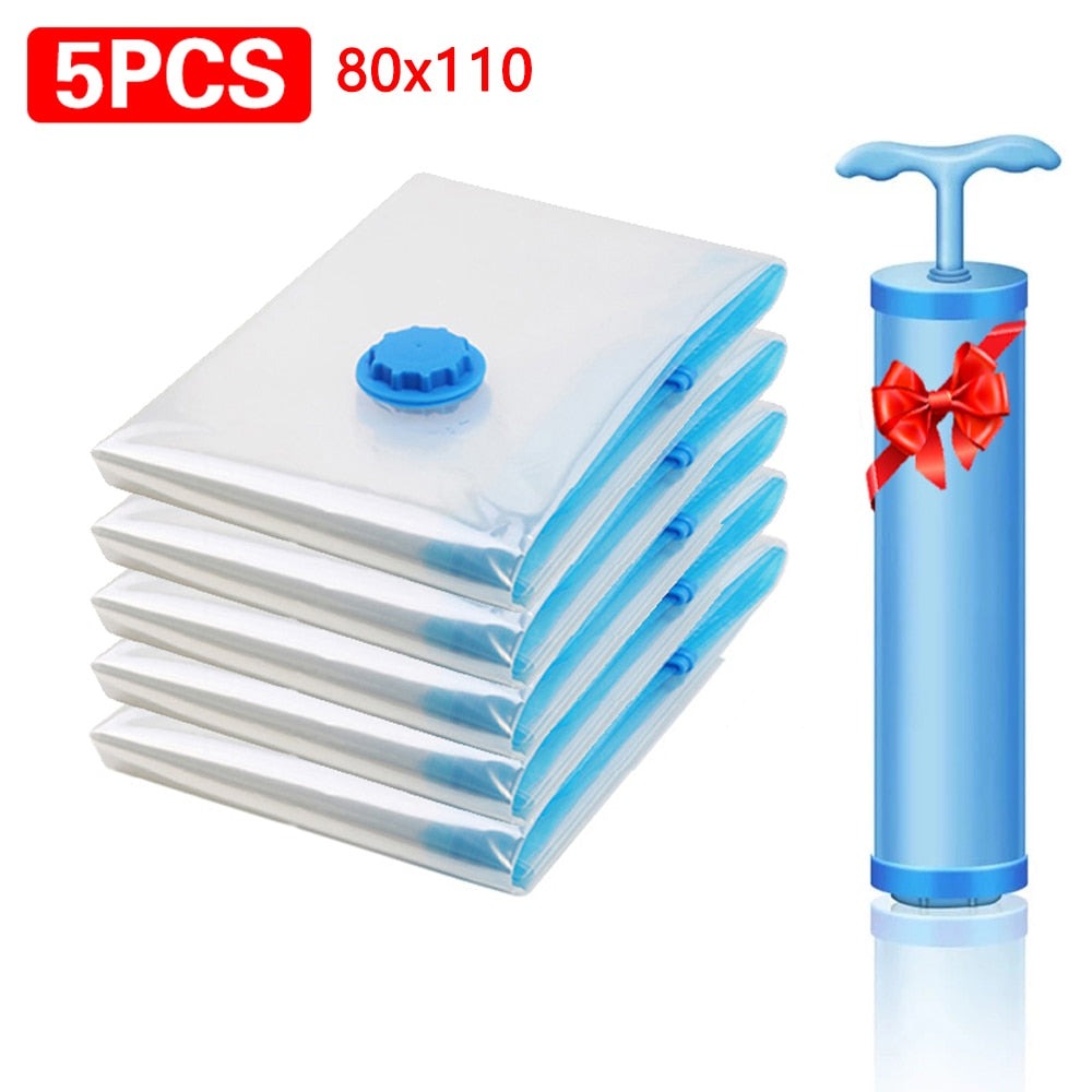 KitCompress - Rangement Sous Vide Intelligent pour Optimiser Votre Espace