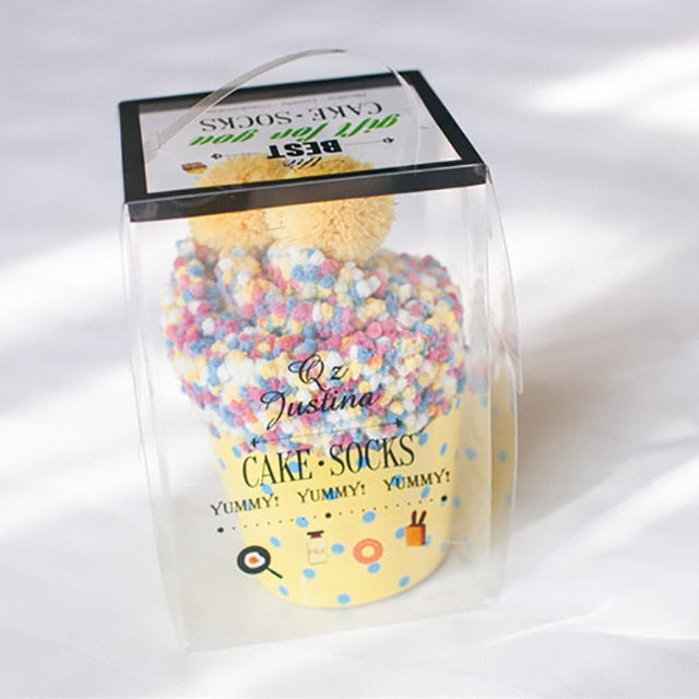 Chaussettes Polaires CupCake : Douceur et Chaleur pour l’Hiver!