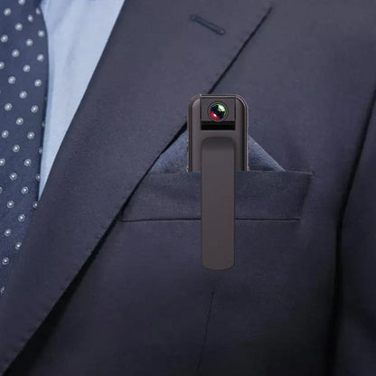 Caméra de poche NightGuard 1080P avec carte SD 16 Go et vision nocturne