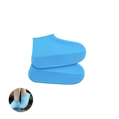 Sur-chaussures en Silicone Imperméables - Lot de 2 Paires pour Aventures Par Tout Temps