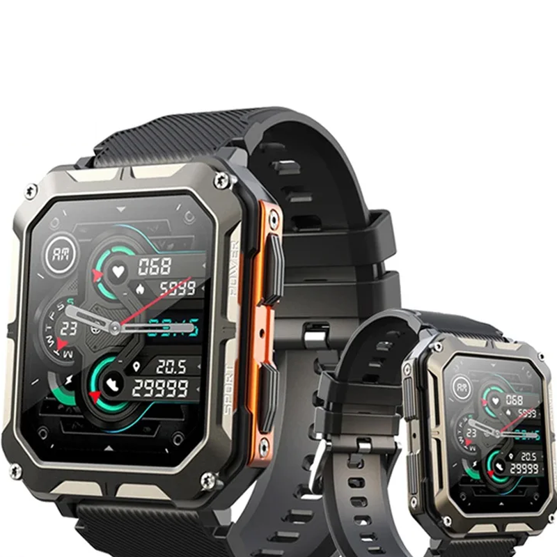 Montre connectée ultra résistante et étanche pour aventuriers