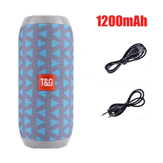 Enceinte Bluetooth Imperméable avec Radio FM Intégrée - Parfaite pour l'Aventure !