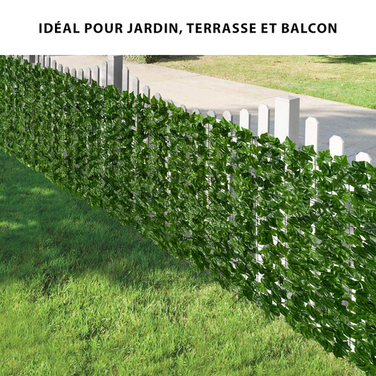Clôture de Jardin en Plantes Artificielles - Élégante et Pratique