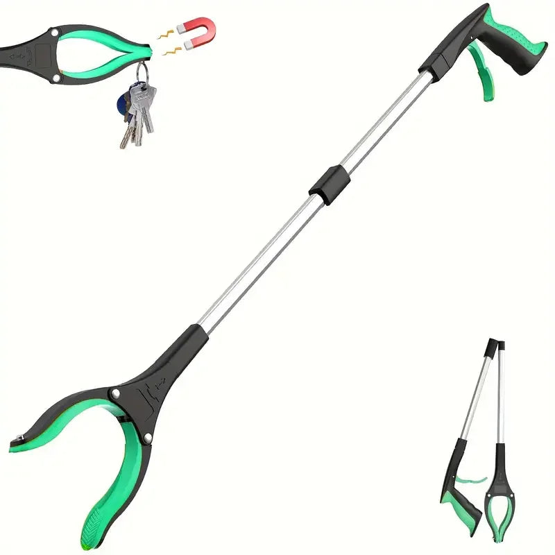 Pince Ramasse-Objets 82cm pour Seniors - Ergonomique et Rotative 360°
