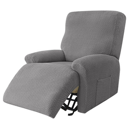 Housse de Fauteuil Élégante avec Poches Pratiques