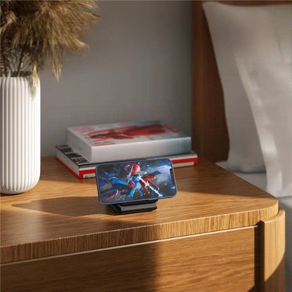 Chargeur Induction Pliable 3 en 1 - Chargez Tout en Style !