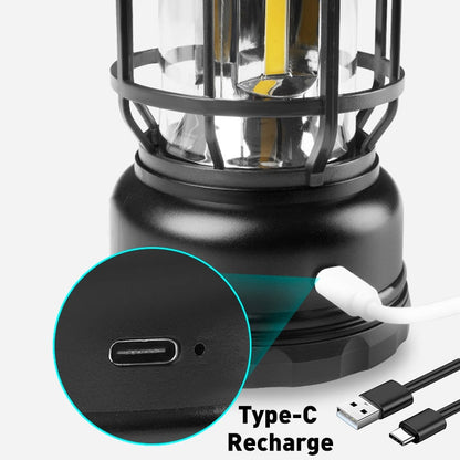 Lampe Rétro Énergétiquement Efficace avec Lumière Ajustable