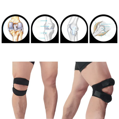 Genouillère Ergonomique avec Sangle de Soutien