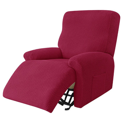 Housse de Fauteuil Élégante avec Poches Pratiques