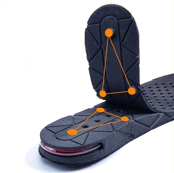 Semelles Grandissantes Confortables à Talonnette Réglable