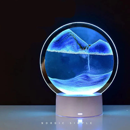 Lampe de Sable LED - Éclairez votre monde avec magie !