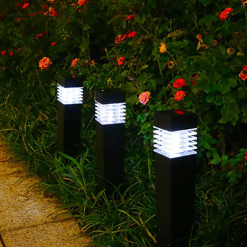 Lampes LED Solaire Étanches pour Jardin - Lot de 2
