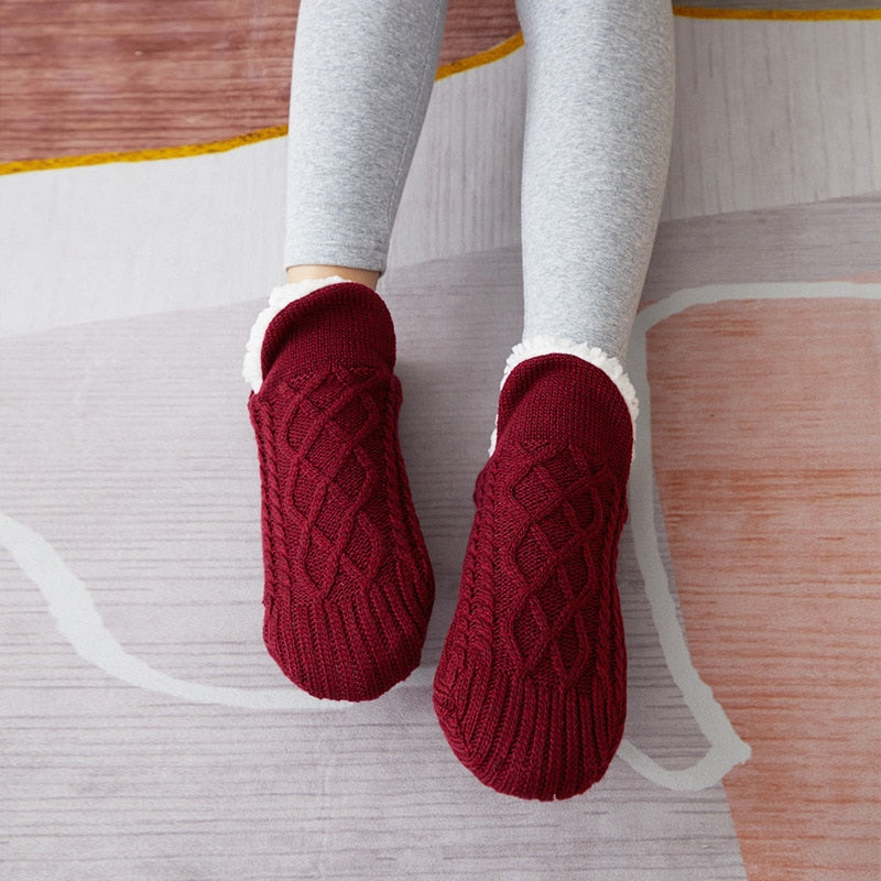 Paires de chaussettes molletonnées ultra douces pour un hiver cosy