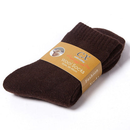 Chaussettes en laine mérinos mixte - Confort hivernal exceptionnel (2 paires)