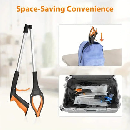 Pince Ramasse-Objets 82cm pour Seniors - Ergonomique et Rotative 360°