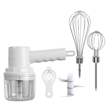 Mini Hachoir et Batteur Électrique Sans Fil Multifonction